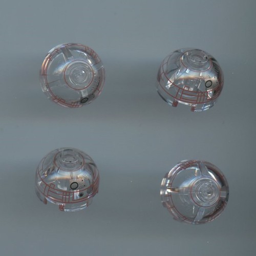 Star wars lego - x4, trans-clear